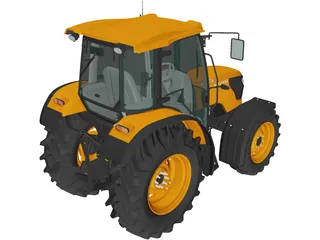 Kubota M7060 (2018) 3D Model preview