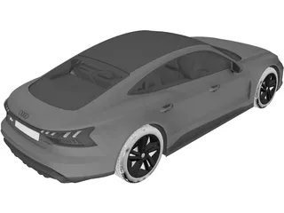 Audi RS e-tron GT 3D Model preview