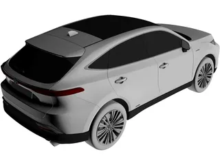 Toyota Venza (2021) 3D Model preview