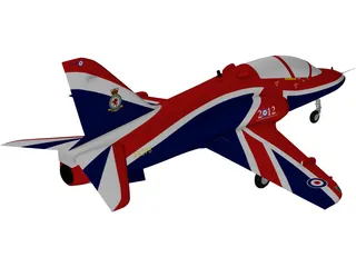 BAE Hawk T1 3D Model preview