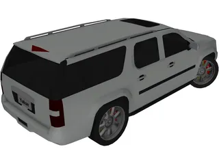 GMC Yukon 3D Model preview