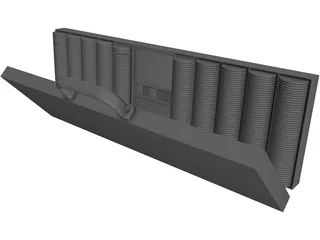 Poker Case 3D Model preview