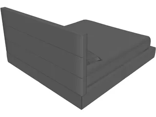 Bed 3D Model preview