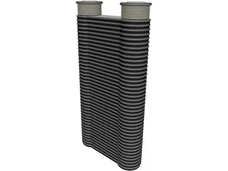 Gaza Egypt 3D Model preview