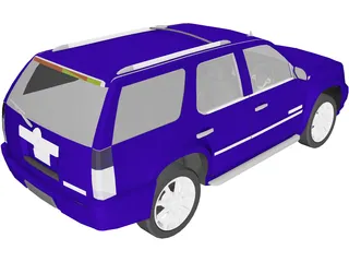 Cadillac Escalade (2007) 3D Model preview