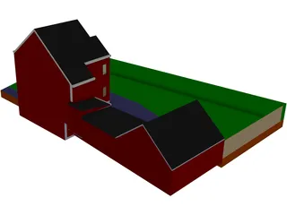 House 3D Model preview