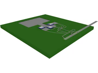 Airport 3D Model preview