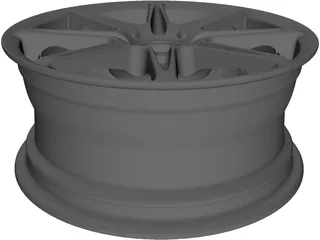 Wheel 3D Model preview