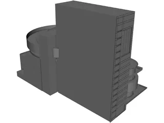 Guggenheim Museum 3D Model preview