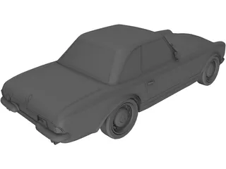 Mercedes-Benz 280 SL (1969) 3D Model preview