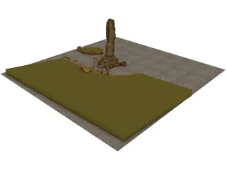 Star Wars Arena 3D Model preview