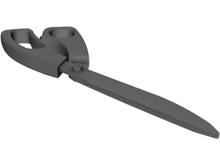 Scissors Shear 3D Model preview
