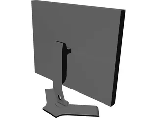 Monitor Dell 3D Model preview