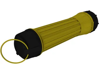 Flashlight 3D Model preview