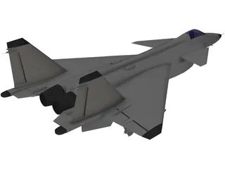 MiG-1.44 (MiG-39) 3D Model preview