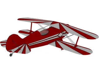 Pitts Special 3D Model preview