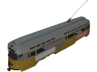 Train Car 3D Model preview