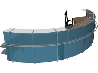Reception 3D Model preview
