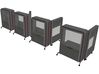 Mobile Stand 3D Model preview