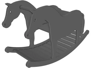 Horse 3D Model preview
