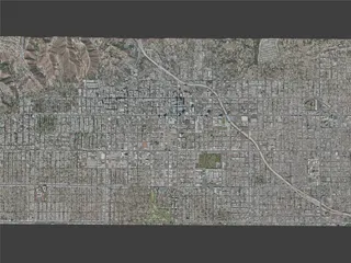 Hollywood City, USA (2021) 3D Model preview