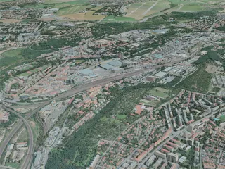 Praha-Kbely Airport, Czechia (2021) 3D Model preview