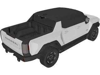 GMC Hummer EV (2022) 3D Model preview