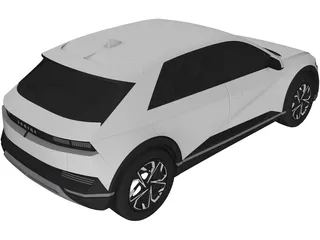 Hyundai iONIQ 5 (2021) 3D Model preview