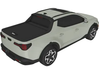 Hyundai Santa Cruz (2022) 3D Model preview
