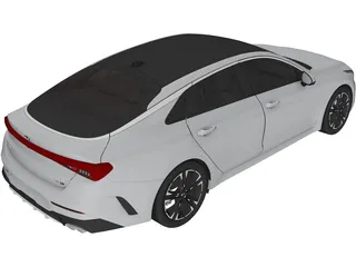 Kia K5 GT-Line CN (2021) 3D Model preview
