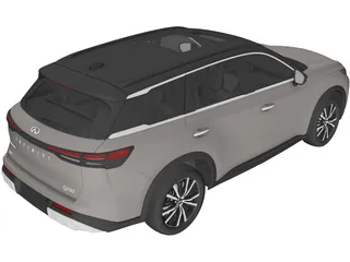 Infiniti QX60 (2022) 3D Model preview