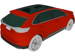 Ford Edge (2015) 3D Model preview