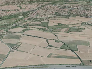 Carcassonne City, France (2021) 3D Model preview