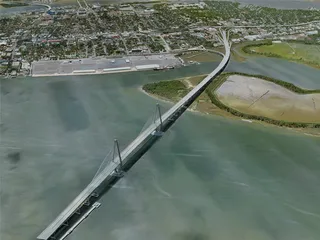 Charleston City, SC, USA (2021) 3D Model preview