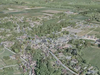 Chenonceaux City, France (2021) 3D Model preview