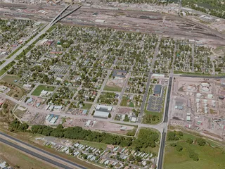 Cheyenne City, USA (2021) 3D Model preview