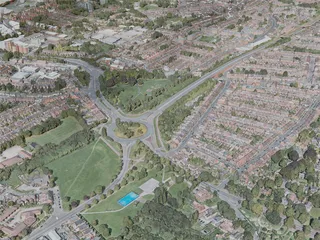Coventry City, UK (2021) 3D Model preview