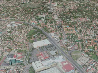 Cuernavaca City, Mexico (2021) 3D Model preview