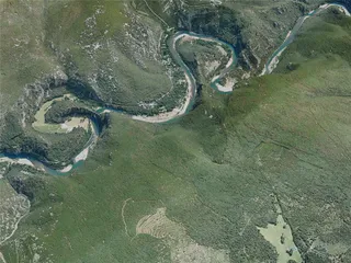 Gorges de l’Ardèche Canyon, France (2021) 3D Model preview