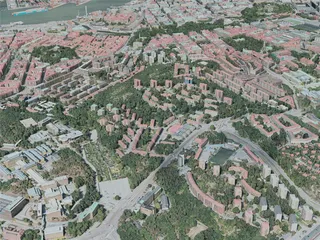 Gothenburg City, Sweden (2021) 3D Model preview