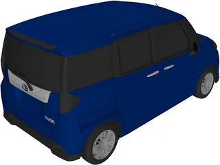 Daihatsu Thor (2017) 3D Model preview