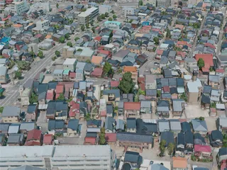 Kanazawa City, Japan (2021) 3D Model preview