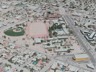 La Paz City, Mexico (2021) 3D Model preview