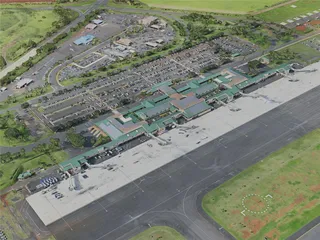 Lihue City, USA (2021) 3D Model preview