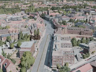 Munster City, Germany (2021) 3D Model preview