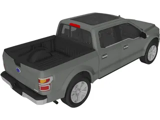Ford F-150 (2018) 3D Model preview