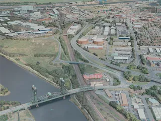 Middlesbrough City, UK (2021) 3D Model preview