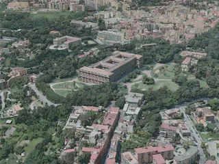Naples City, Italy (2021) 3D Model preview