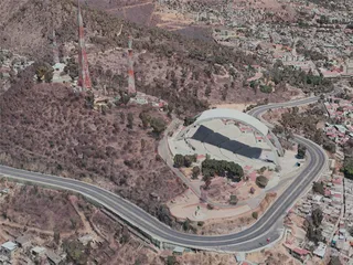 Oaxaca City, Mexico (2021) 3D Model preview