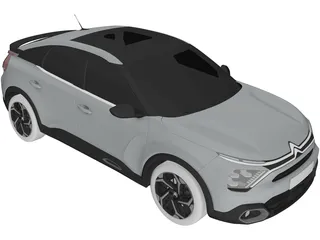 Citroen C4 (2021) 3D Model preview